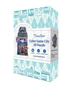 Cyber Game City 3D Puzzle Tonecheer TQ182