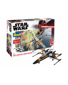 1/78 Poe's Boosted X-wing Fighter, "Star Wars" (Build & Play, easy-click) Revell 06777