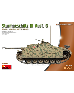 1/72 Sturmgeschütz III Ausf. G '43 MiniArt 72106