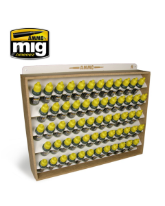 Ammo Storage System 60 bottles 17 ml AMMO by Mig 8005