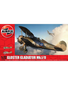 1/72 Gloster Gladiator Mk.I/Mk.II Airfix 02052A