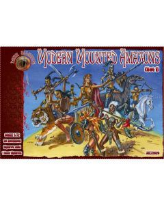 1/72 Modern Mounted Amazons, Set 1 Alliance 72026