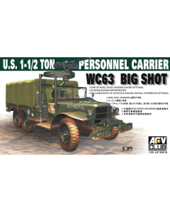 1/35 U.S. 1-1/2 Ton WC 63 Big Shot Personnel Carrier AFV-Club 35S18