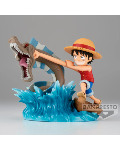 One Piece - World Collectable Figure ( WCF ) : Log Stories - Monkey . D . Luffy VS Locale Sea Monster (Banpresto) BANDAI 88406