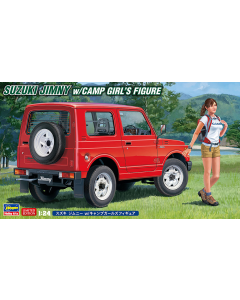 1/24 Suzuki Jimny w/Camp Girl's Figure Hasegawa 52301