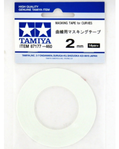 Masking Tape 2mm/20m (Curves) Tamiya 87177