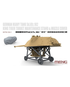 1/35 Maintenance Stand & Muzzle Cover (Resin) Meng SPS061