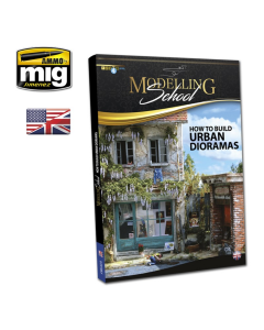 Book modelling school urban dioramas eng. AMMO by Mig 6215M