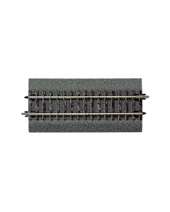 H0 Roco-Line rechte rails DG1, L119mm (zachte grindbedding) Roco 42511