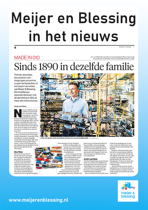 Meijer en Blessing in het nieuws