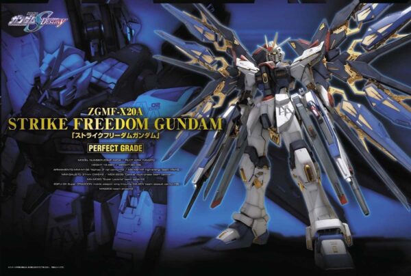 Gundam PG ZGMF-X20A Strike Freedom Gundam BANDAI 65506 